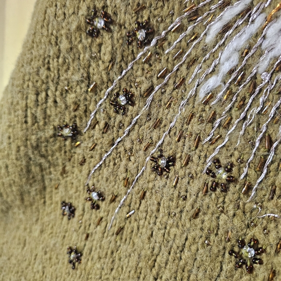 Raquel Allegra Diana Pullover In Leaf Size 3 (XL) - Picture 5 of 12